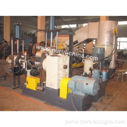 PE Waste recycling pelletizing machine